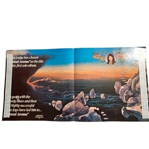 John Lodge Natural Avenue Moody Blues Vintage 1977 Promo Poster 12x24 Rock